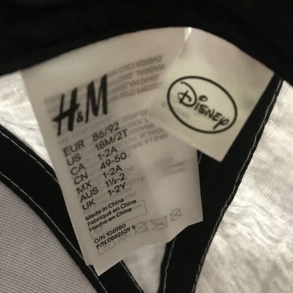 Disney Junior Mickey Mouse Toddler T-Shirt & Hat Set 18M Gray - Picture 7 of 8